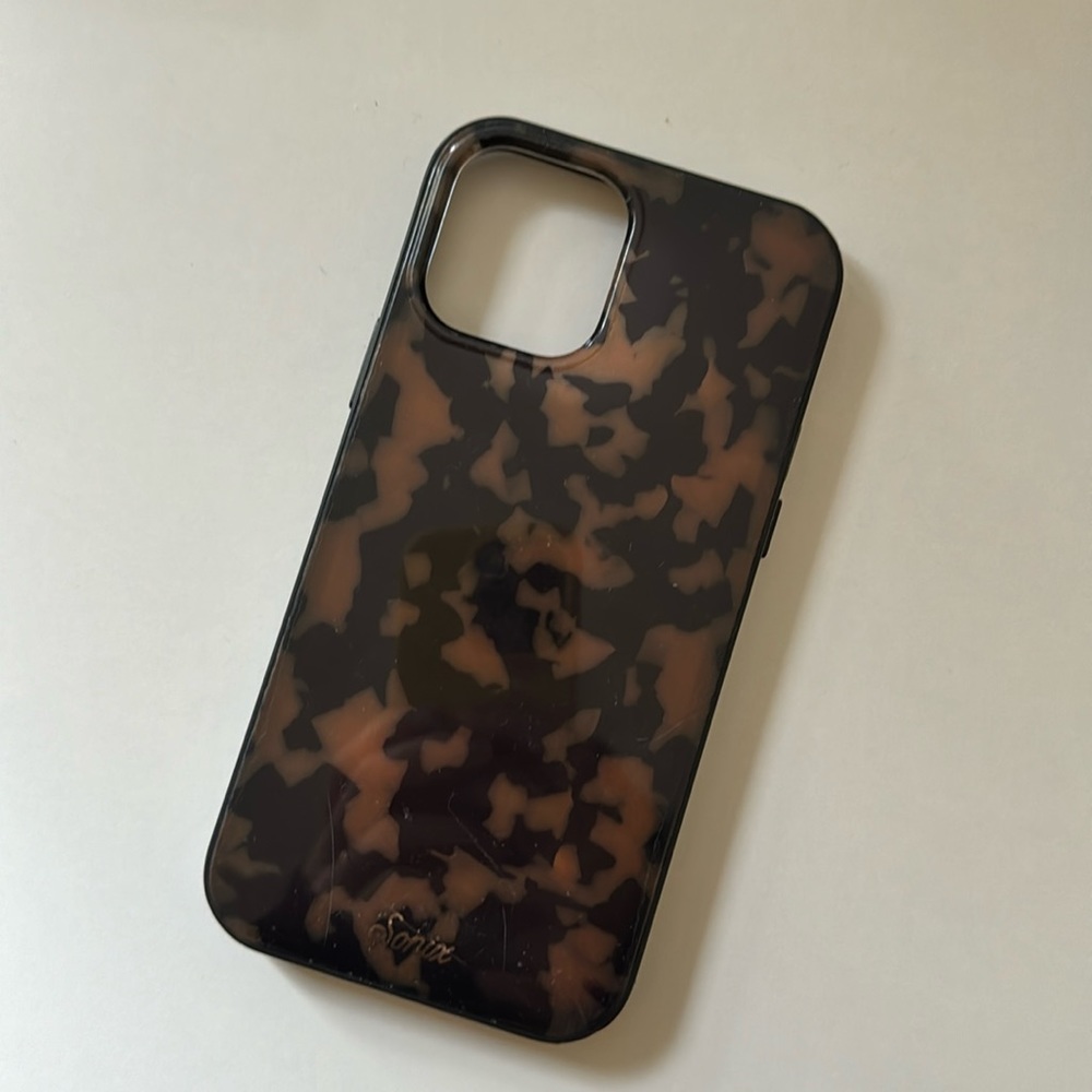 Sonix Tortoiseshell iPhone 12 Pro Case Hard Plastic